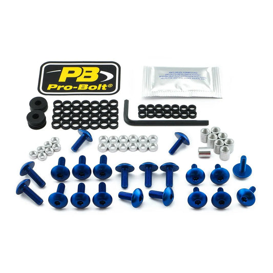 PRO BOLT Aluminium Fairing Bolt Kit för Suzuki - Blå bild 1 PMMEDIA:2f1bc9c70005662d