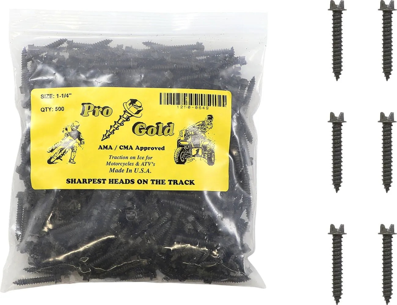 GOLD SCREWS Pro Gold Isborrar 1-1/4" 500 bild 1 PMMEDIA:3146108f265c327f