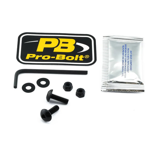 PRO BOLT Aluminium Skruvkit för Skärm Svart bild 1 PMMEDIA:b2965b8b32efc13d