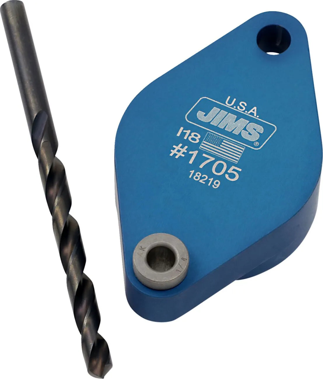 JIMS Exhaust Stud Drill Plate bild 3 PMMEDIA:7df46e1c9f3971ad