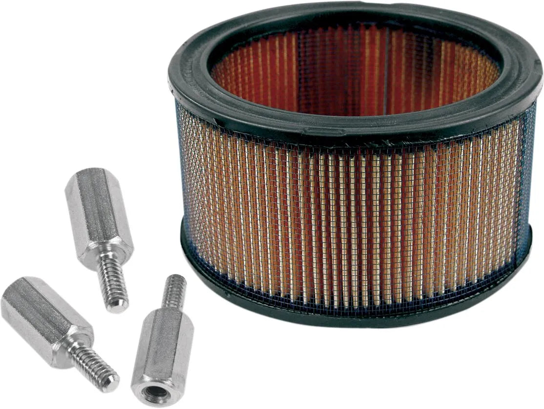 S&S CYCLE High-Flow Luftfilter och Adapterkit bild 1 PMMEDIA:1241a11e3fe05288
