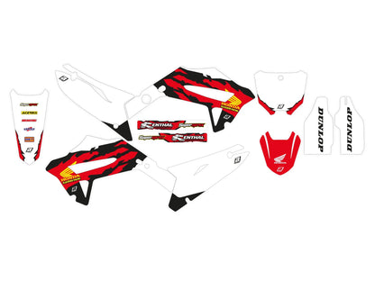 BLACKBIRD RACING Graphic Kit Retro CRF 21 bild 1 PMMEDIA:8ba3640529e0e2f0