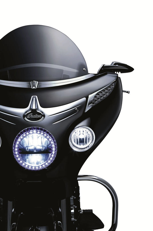 KURYAKYN Front Fairing Blinkerskydd i krom bild 3 PMMEDIA:e2ac605030ca184b