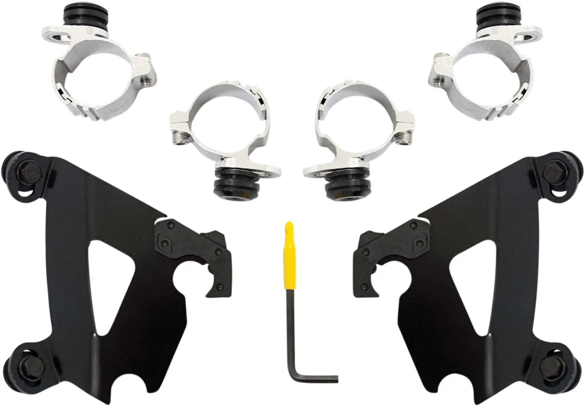 Memphis Shades Hd Batwing Fairing Trigger-Lock Mounting Kit Fästdelar & kit för vindrutor bild 11 PMMEDIA:6e32b94d7b28f00c
