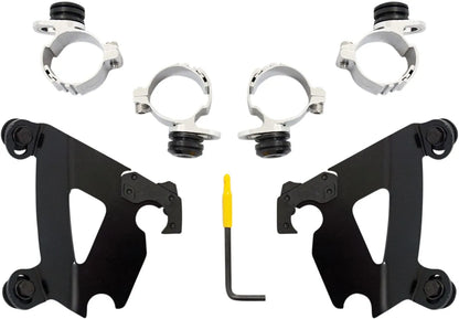 Memphis Shades Hd Batwing Fairing Trigger-Lock Mounting Kit Fästdelar & kit för vindrutor bild 11 PMMEDIA:6e32b94d7b28f00c