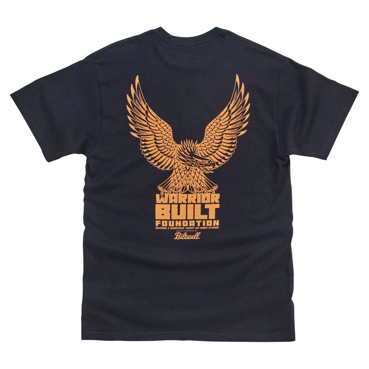 BILTWELL Warrior Built Eagle T-shirt svart small bild 3 PMMEDIA:61a946e1ad48bd1c
