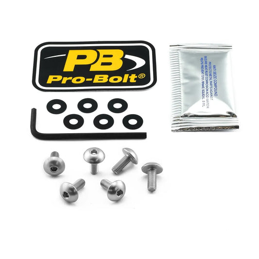 PRO BOLT Aluminium Screen Bolt Kit Silver bild 1 PMMEDIA:0acc92609e0d007e