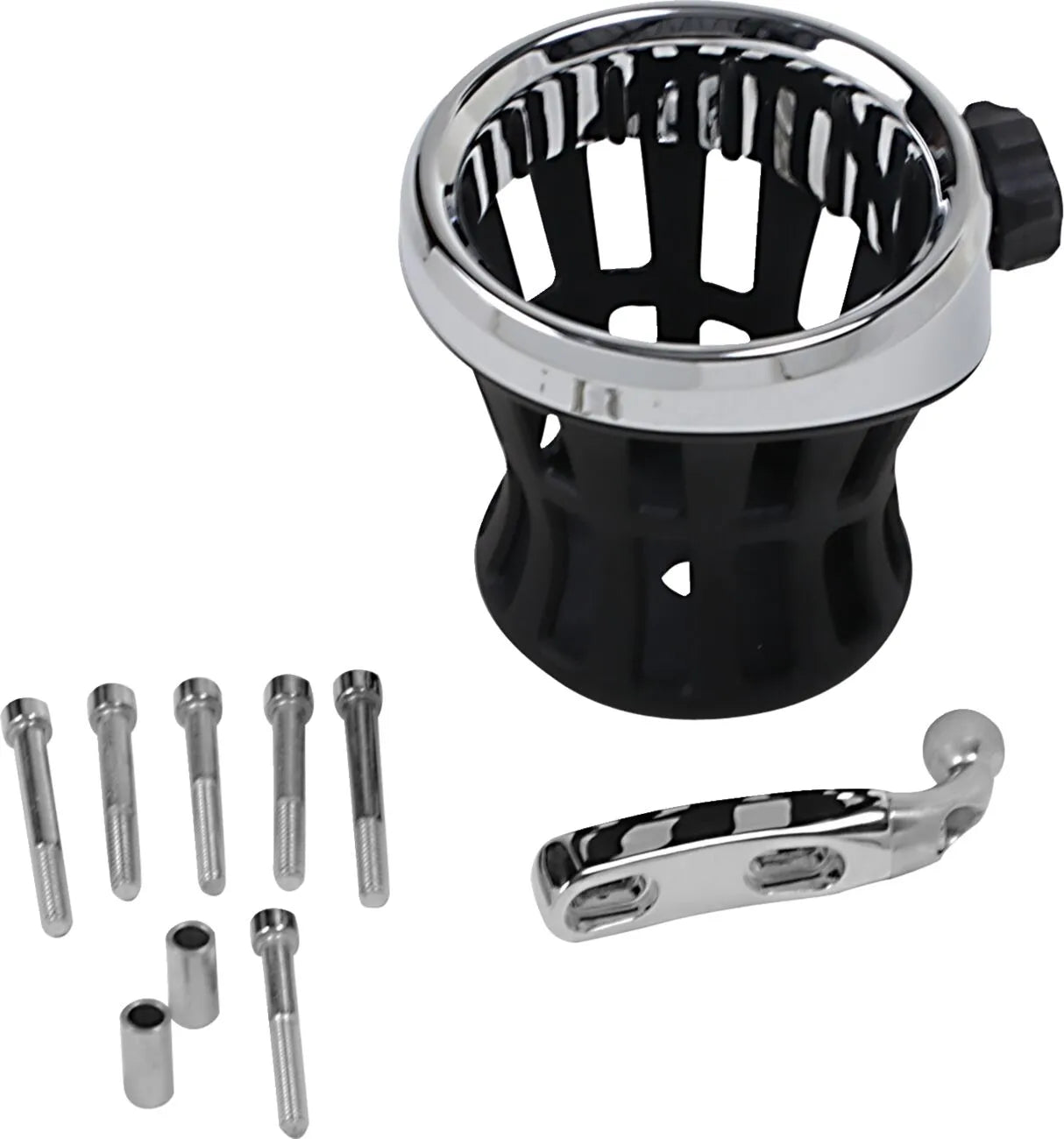 CIRO Drink Holder med kromfinish bild 1 PMMEDIA:884f352fdb677217