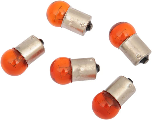 DRAG SPECIALTIES 10W Amber Glödlampor 5-pack bild 1 PMMEDIA:2fc1b9d96a4a02d0