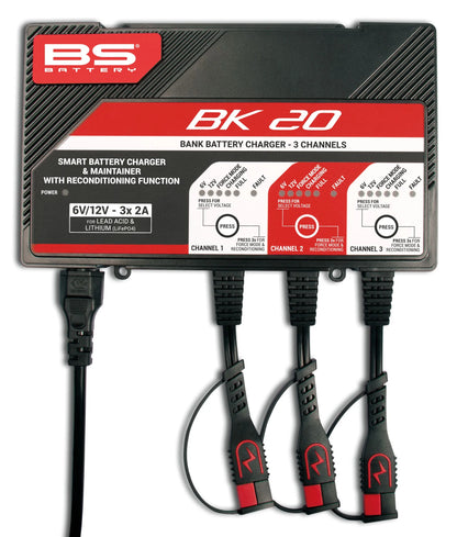 BS BATTERY SMART Bank Batteriladdare och Underhållare 12V bild 1 PMMEDIA:79b5cee4b3b924dd