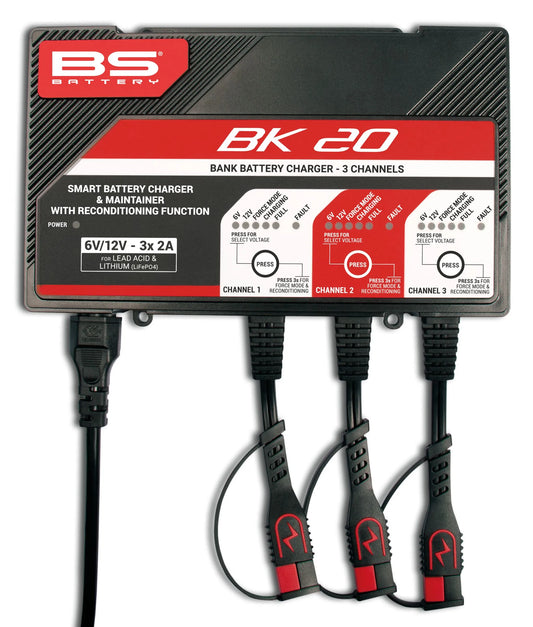 BS BATTERY SMART Bank Batteriladdare och Underhållare 12V bild 1 PMMEDIA:79b5cee4b3b924dd
