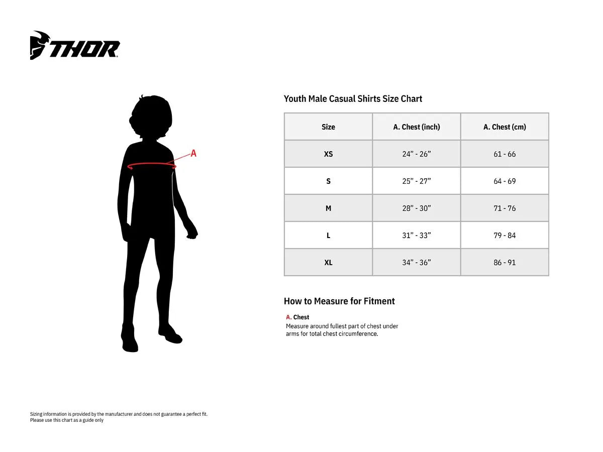 Thor Youth Vantage T-Shirt T-shirt junior bild 4 PMMEDIA:ecdb2b580d4ad636