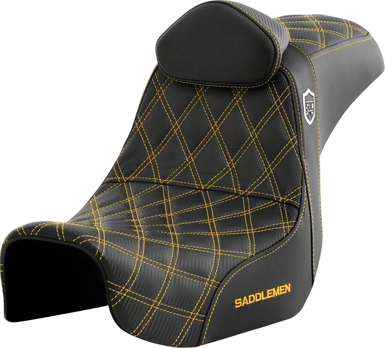 Saddlemen Pro Series SDC Performance Grip Seat Sadlar Harley Dyna Glide bild 5 PMMEDIA:d9e3c8f768461783