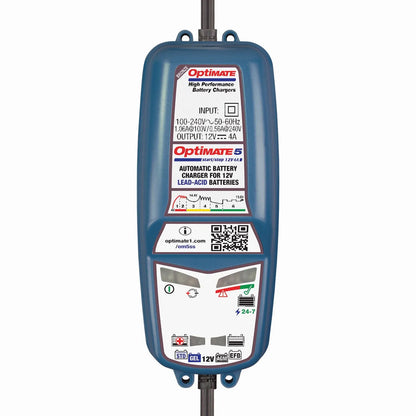 TECMATE OptiMate 5 Start/Stop Batteriladdare bild 5 PMMEDIA:2417feaf26701319