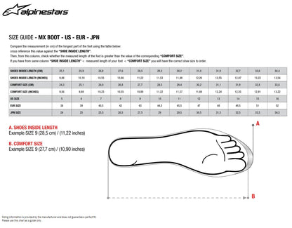 ALPINESTARS Tech-T Motorcykelstövlar Röd/Svart/Vit bild 4 PMMEDIA:83c4979d61a332be
