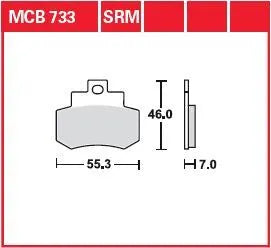 TRW Bromsbelägg Sintermetall Allround bild 1 PMMEDIA:643ccc9f9793017c