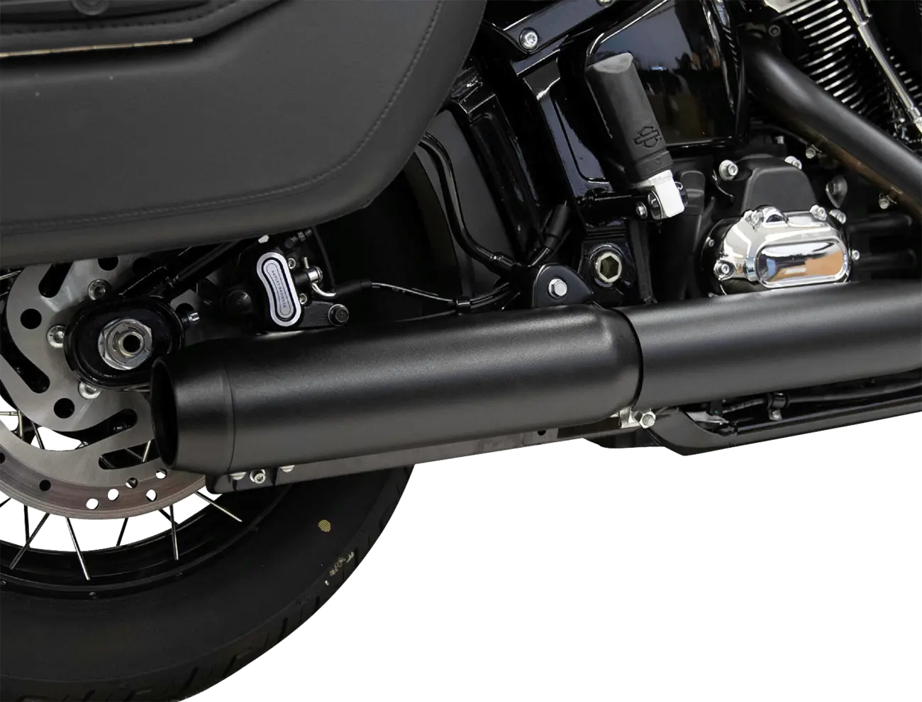BASSANI XHAUST 4" Slip-On Ljuddämpare med Baffle Core bild 3 PMMEDIA:58b833853586b123