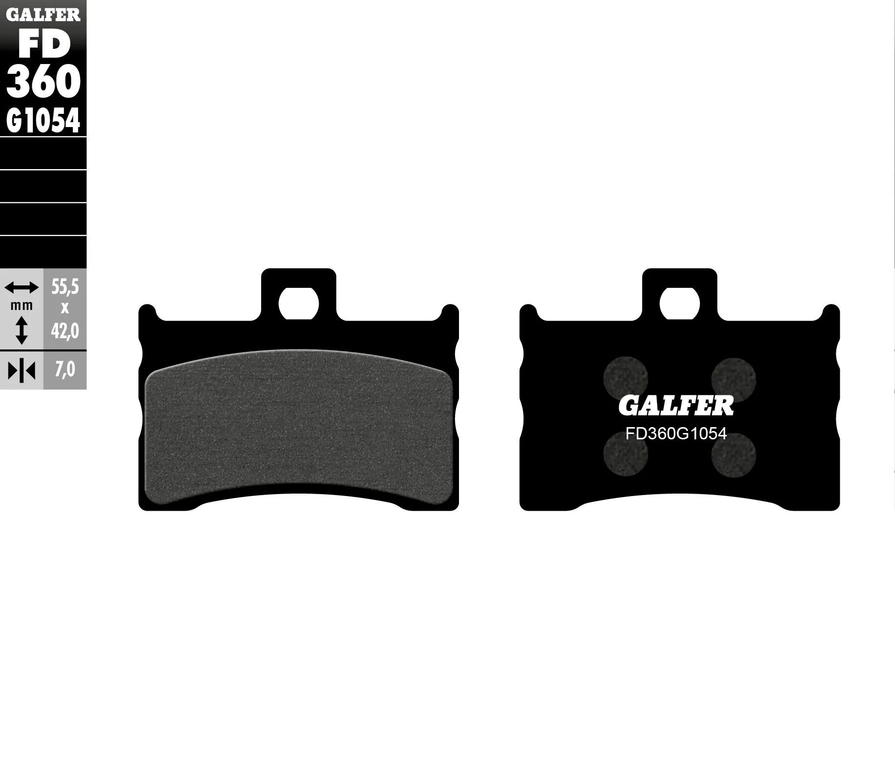 GALFER Semi-Metallic Bromsbelägg bild 1 PMMEDIA:5d95be47ac2a4a05