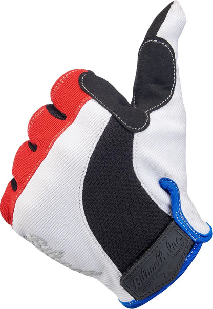 Biltwell Moto Handskar RD/WH/BL Small bild 4 PMMEDIA:4d590caaa1d11d2f