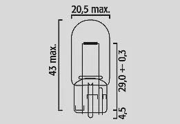 FLOSSER Glödlampa W21W 12V T20 W3X16D 10-pack bild 2 PMMEDIA:48d4ac084aca7675