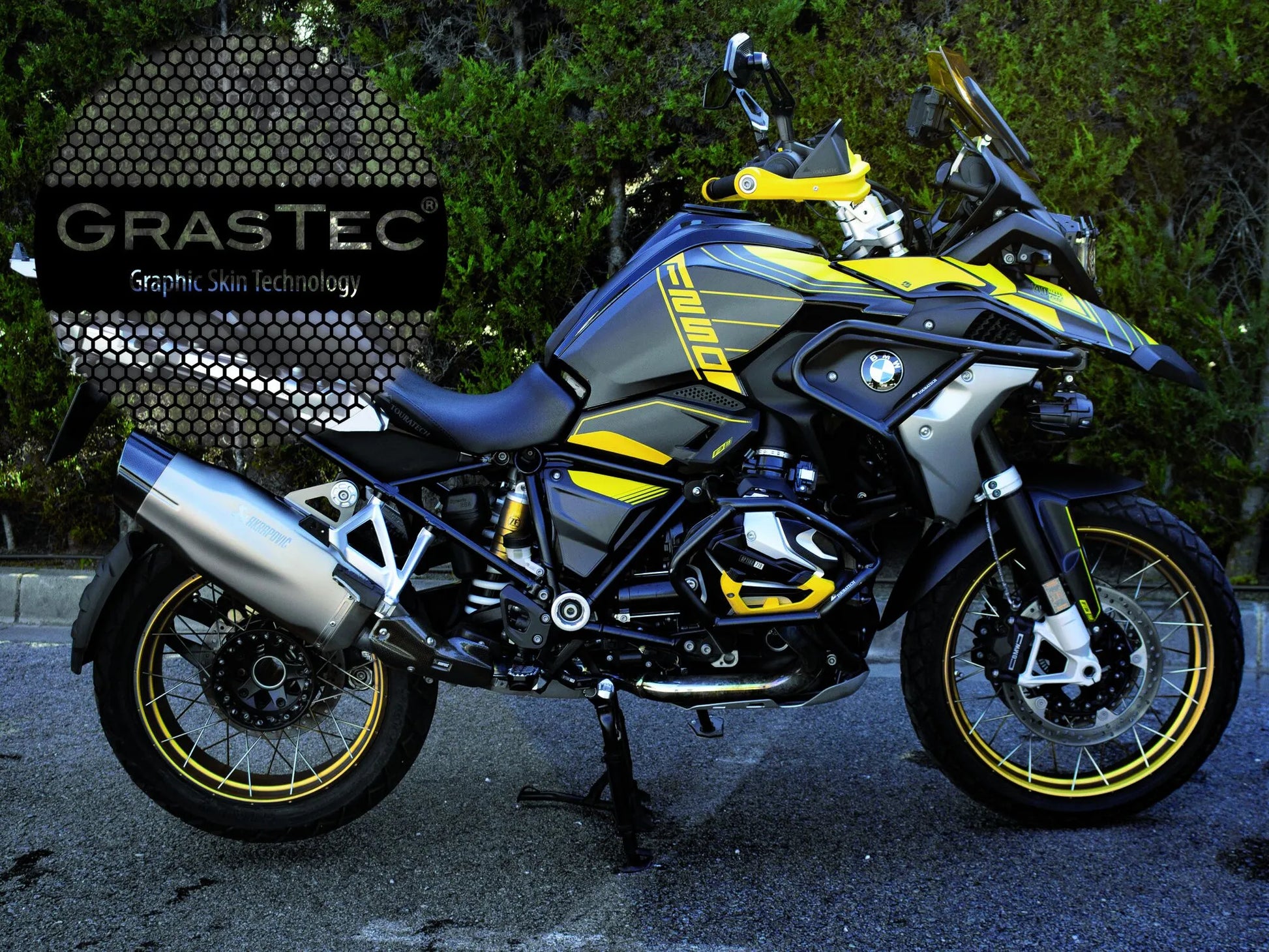 UNIRACING Dekalset R1250GS 40TH YW bild 6 PMMEDIA:f9c87270bb791757