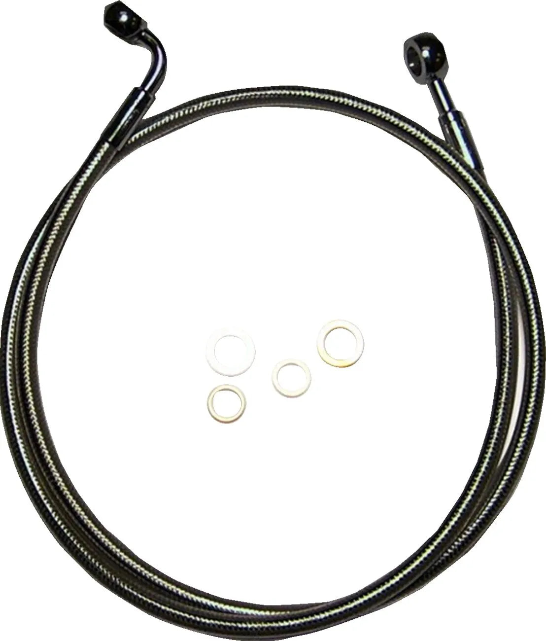 Magnum Shielding E-Z Align Braided Single Disc Front Brake Line Bromsslangar rostfritt stål bild 8 PMMEDIA:41da5f23f582d850