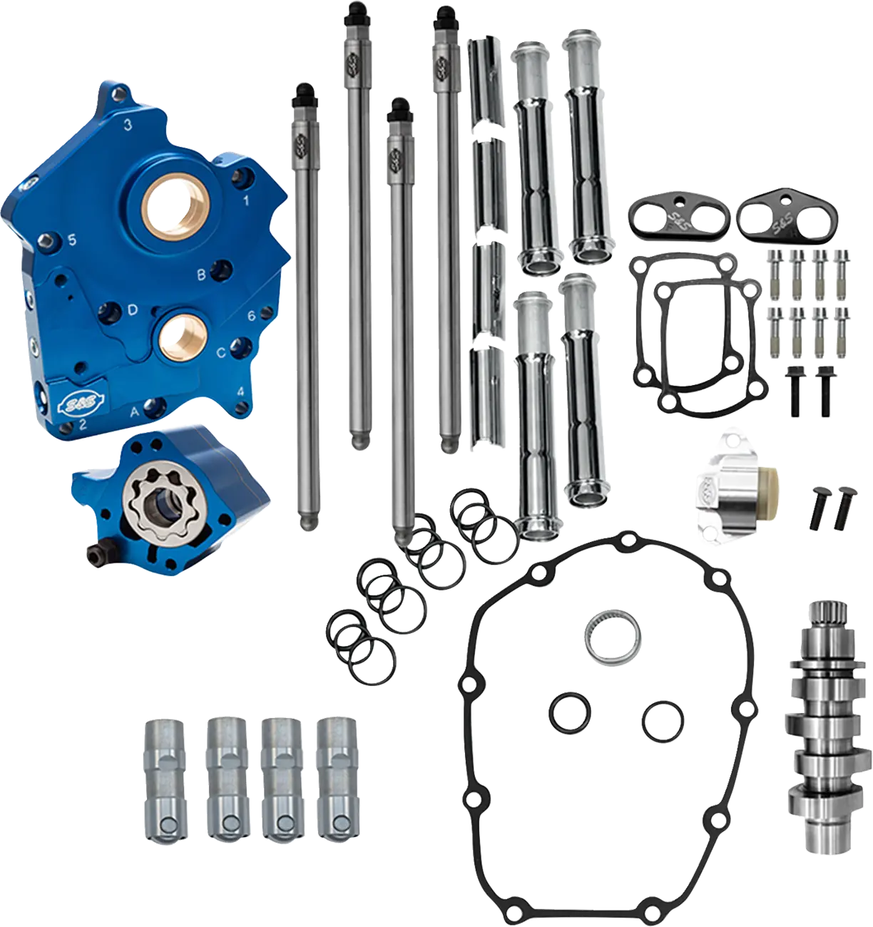 S&S CYCLE Cam Chest Kit med 496 Kam bild 1 PMMEDIA:aa4050c0fe7fba40