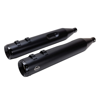 S S Cycle 4-1/2" GNX Slip-On Mufflers Ljuddämpare Harley bild 6 PMMEDIA:43a941fd32f79d7d