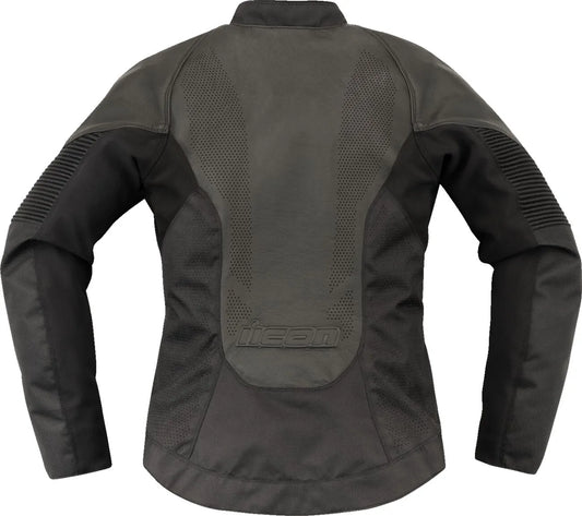 Icon Women's Overlord3™ Leather Jacka läder dam bild 2 PMMEDIA:b5b0d17adf1b659e