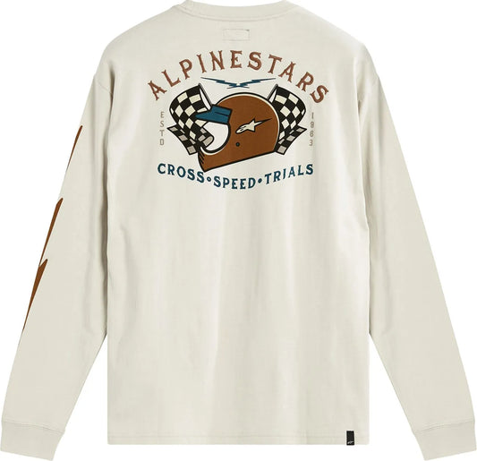 ALPINESTARS (CASUALS) Full Face T-shirt, långärmad, vit, M bild 2 PMMEDIA:d7270e1237720909