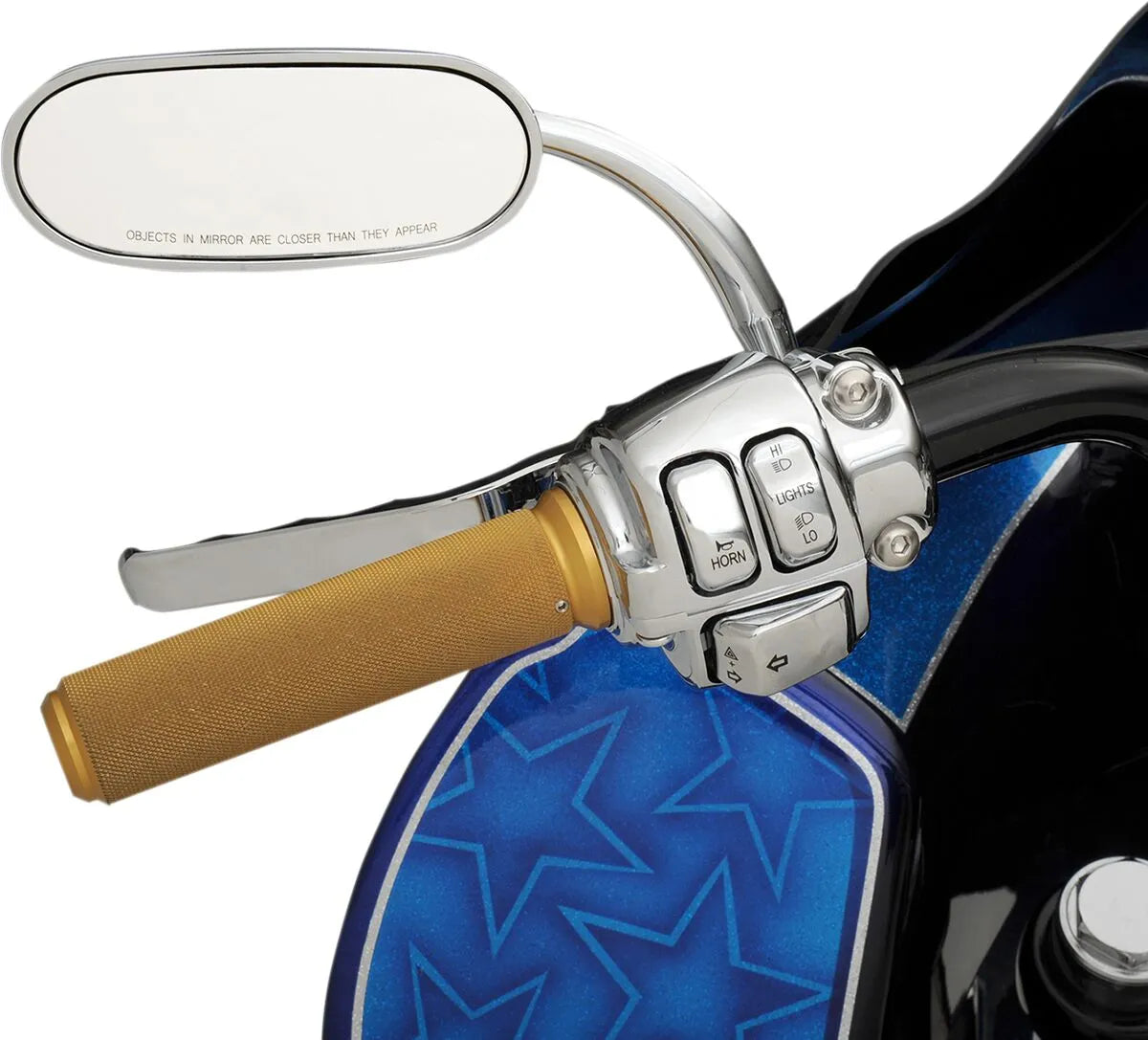 DRAG SPECIALTIES Switch Kit för styrkontroller krom 1996-2013 BT bild 2 PMMEDIA:75d6417975c8a473
