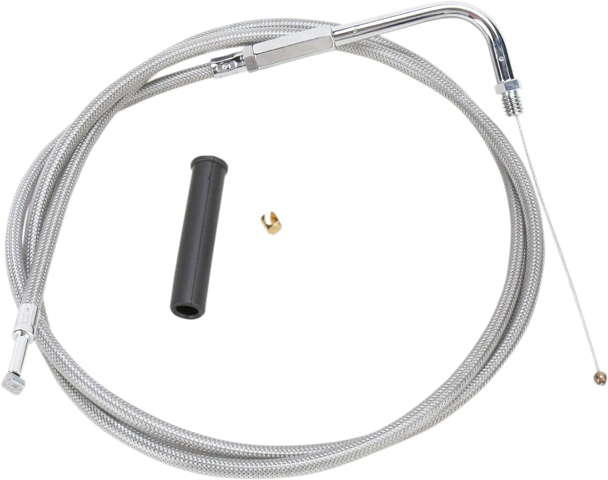 Drag Specialties Stainless Braided Throttle Cable Gasvajrar bild 13 PMMEDIA:a8efd7e237cbdf06