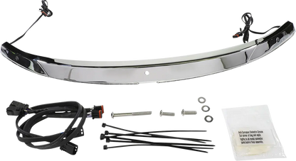 CIRO Windshield Trim i stål med LED-ljus bild 1 PMMEDIA:0b9384e7f4b101eb