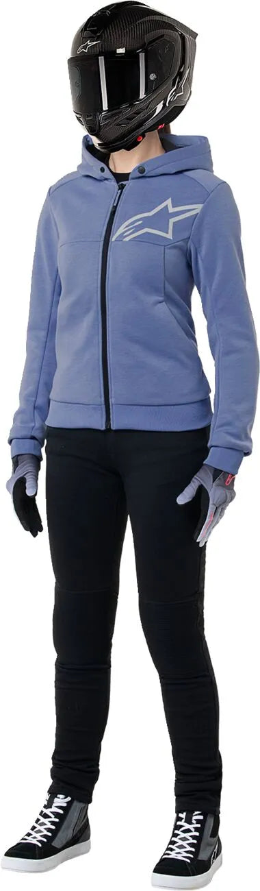 Alpinestars (Road) Stella Chrome v2 Sport Hoodie Jacka textil dam bild 6 PMMEDIA:866ab6fc4f7c7a9f