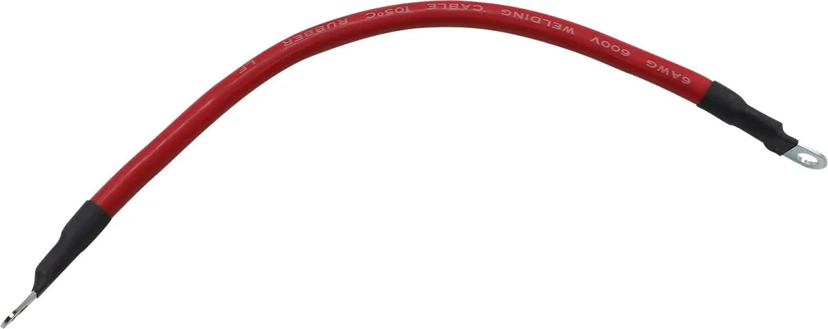 MOOSE OFFROAD HARD-PARTS Batterikabel Röd 10" MSE bild 1 PMMEDIA:eaa8b384d8e67306