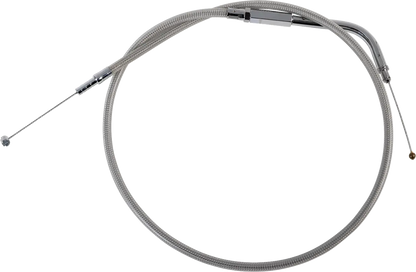Drag Specialties Stainless Braided Idle Cable Tomgångskablar bild 8 PMMEDIA:36e2e487ea812a65