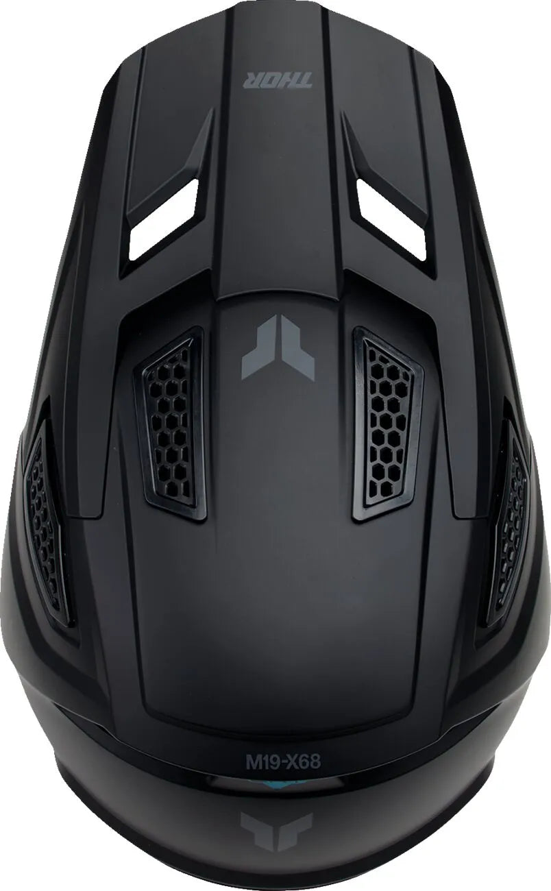 Thor Fleet Blackout Offroadhjälm integral vuxen bild 6 PMMEDIA:f8f7ea747fb3249c