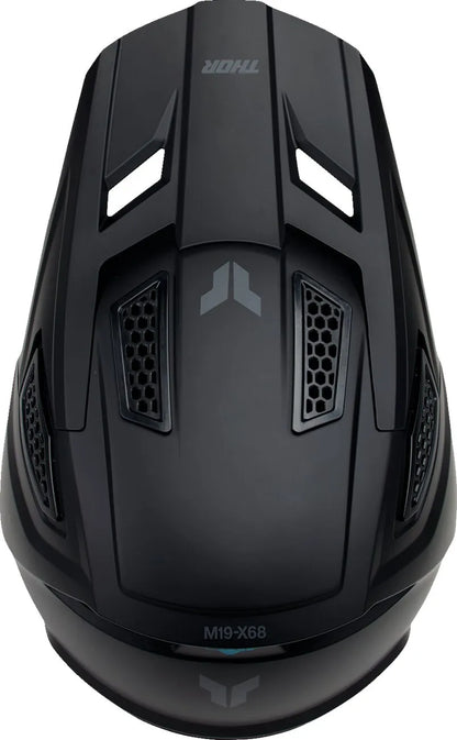 Thor Fleet Blackout Offroadhjälm integral vuxen bild 6 PMMEDIA:f8f7ea747fb3249c