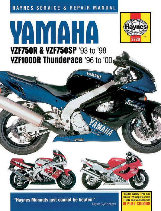 HAYNES Reparationsmanual YZF750R/SP bild 1 PMMEDIA:4c60aa05cdcb29c4