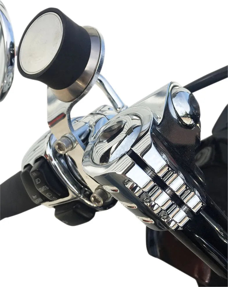 KLOCK WERKS iOmounts™ Telefonhållare Chrome Vänster Styre bild 4 PMMEDIA:f043eca245fc5da4