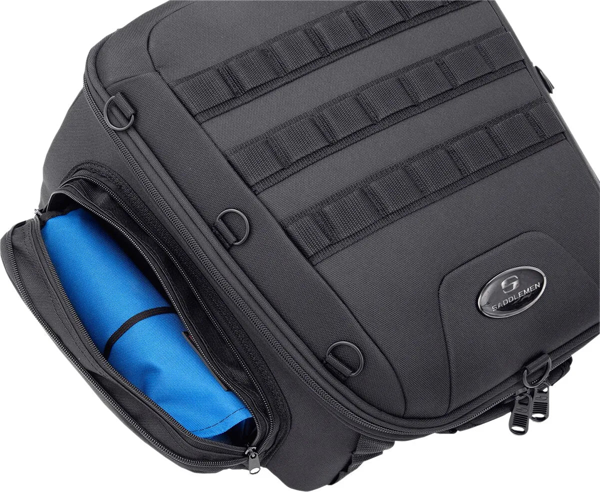 Saddlemen TS3200DE Tactical Seat Tunnel Bag Cruiser-, sport- & adventureväskor bild 7 PMMEDIA:d912d039957f61f4