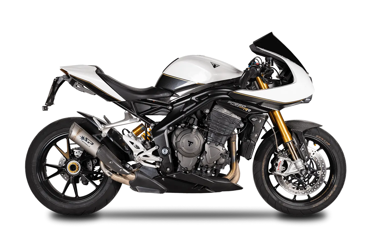 SPARK GRID-O Slip-On Ljuddämpare Titan Triumph SpeedTriple 1200 bild 3 PMMEDIA:3a4f52f3e3521c44