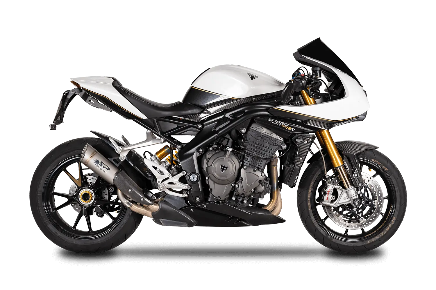 SPARK GRID-O Slip-On Ljuddämpare Titan Triumph SpeedTriple 1200 bild 3 PMMEDIA:3a4f52f3e3521c44