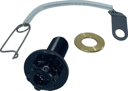 PSR Magnetisk Oljeslickplugg 8x1.25x24 svart bild 1 PMMEDIA:a1bd98852ce1b742