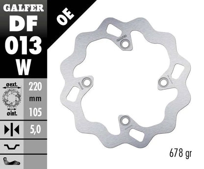 GALFER Wave® Bromsskiva Fram bild 2 PMMEDIA:7653e5d92cbfb1d5