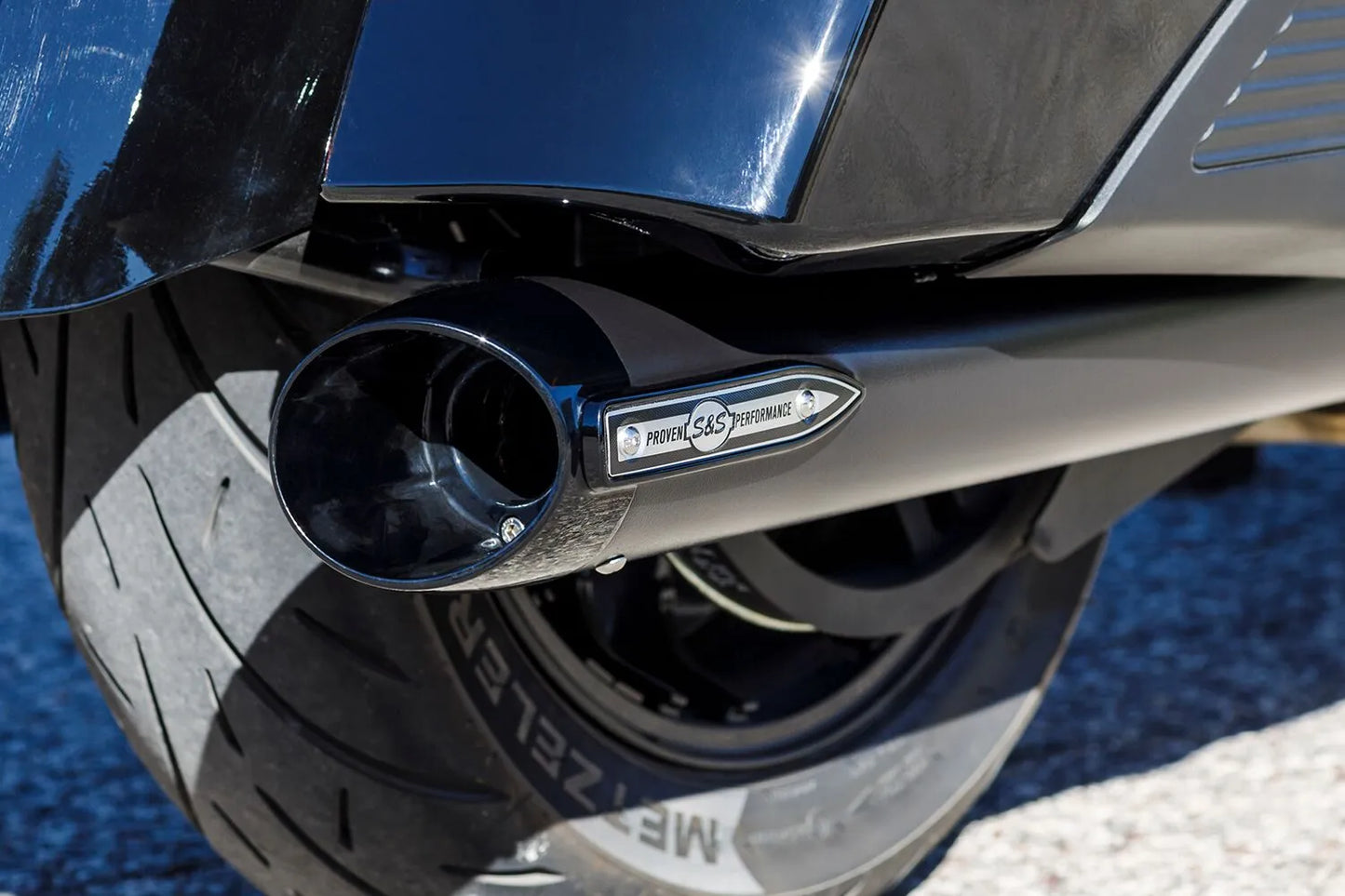 S S Cycle 4" Broadhead Slip-On Mufflers Ljuddämpare Harley bild 15 PMMEDIA:fc81c27b0ce2e682