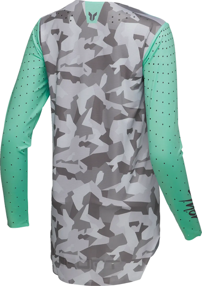THOR Women's Sportmode Shadow Jersey Teal Medium bild 4 PMMEDIA:4ae9b3457f671883