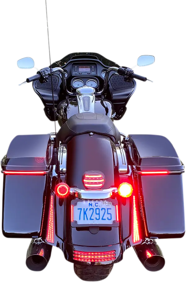 CUSTOM DYNAMICS Genesis® 4 Red Ring LED Blinkersats 1157 bild 5 PMMEDIA:5f0ff71a27dc1122