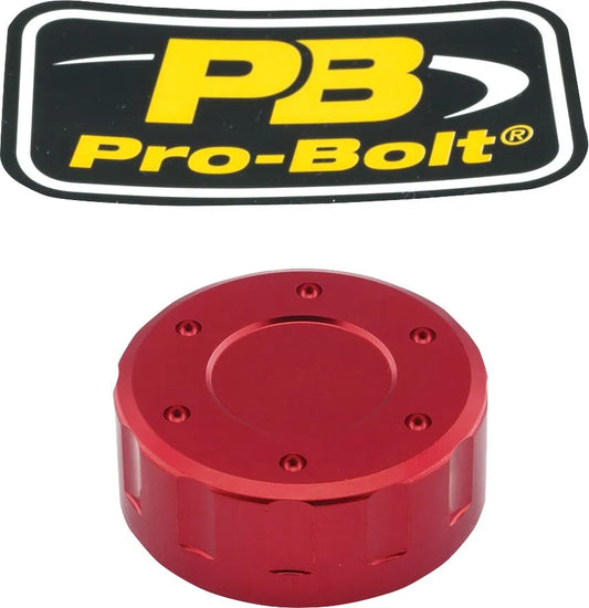 PRO BOLT Aluminium Kopplingsbehållare Lock Rött bild 1 PMMEDIA:3c354bc50f36dbc4