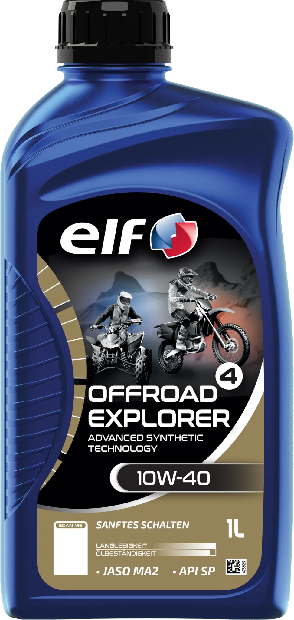 ELF Off-Road 4 Explorer 10W-40 DE ADV SYN Olja 1L bild 1 PMMEDIA:375926344ce0cf45
